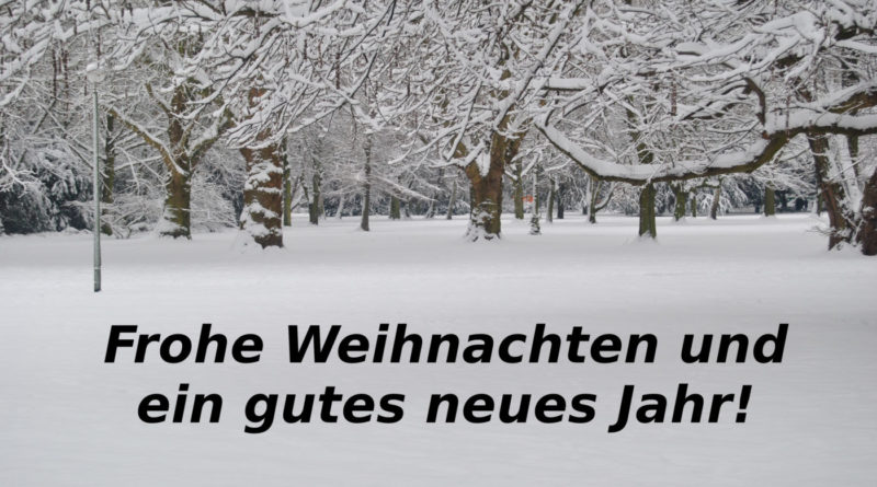 Weihnachtsferien