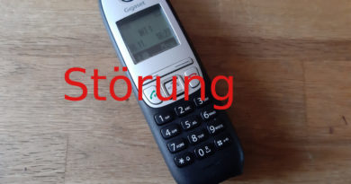 Störung der Telefonanlage Störung der Telefonanlage