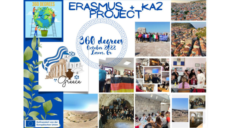 Erasmus+ Projekt: „360 Degrees – Das  Treffen auf Lesbos